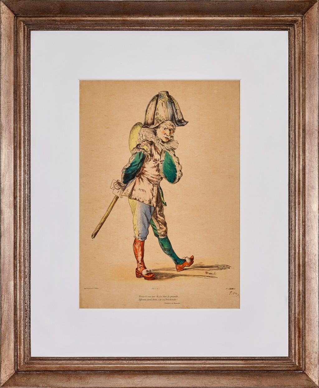 View full screen - View 1 of Lot 2153. Édouard Manet | Polichinelle 普欽內拉.