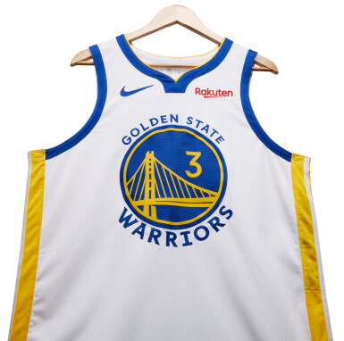 View full screen - View 1 of Lot 112. Chris Paul Golden State Warriors 2023-2024 Game Worn Association Edition Jersey.