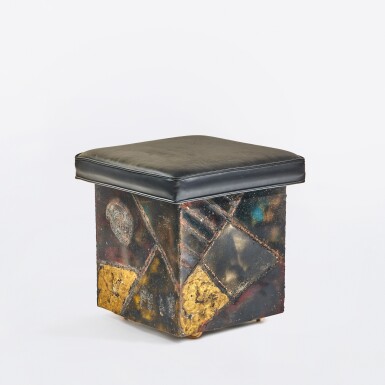 View full screen - View of "Patchwork" Stool.