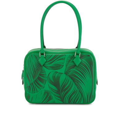 View full screen - View 1 of Lot 574. Limited Edition Bambou and Vert Moyen Swift Tulipomanie Mini Plume Palladium Hardware, 2025.