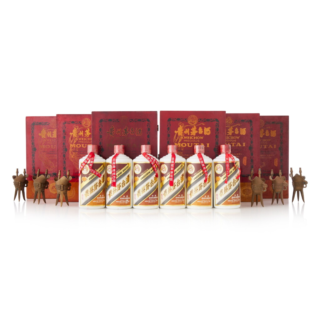 View full screen - View 1 of Lot 8385. 1997年產"飛天牌"貴州茅台酒(珍品) Kweichow Flying Fairy Precious Moutai 1997 (6 BT50).