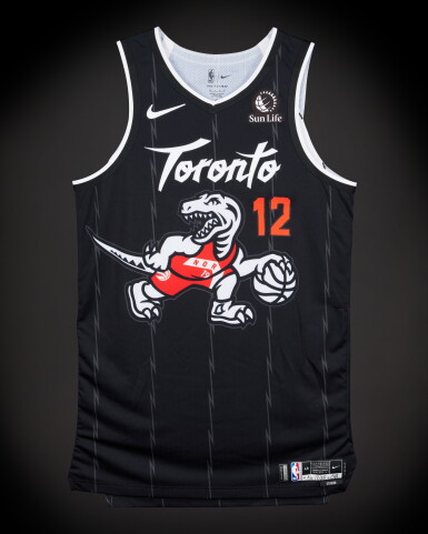 View full screen - View 1 of Lot 51. Collin Murray-Boyles Toronto Raptors 2025-2026 Game Worn City Edition Jersey | All-Rookie Second Team.