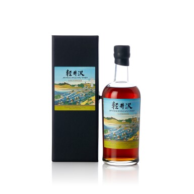 View full screen - View 1 of Lot 5064. 輕井澤 "冨嶽三十六景" 系列 Karuizawa 36 Views of Mount Fuji 5th Release 59.6 abv NV (1 BT70).