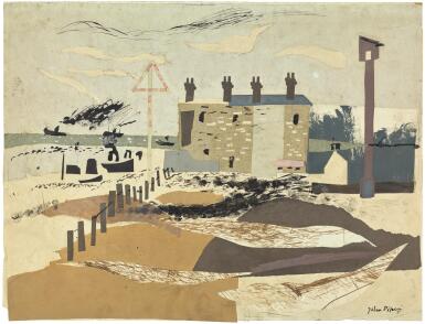View full screen - View 1 of Lot 122. JOHN PIPER | NEAR DUNGENESS.