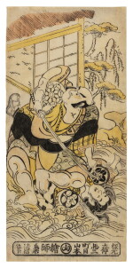 Torii Kiyonobu II (active circa 1725-1760) | Actors Ichiyama Dengoro and Ichimura Manzo | Edo period, 18th century