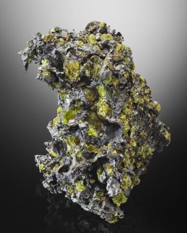 View full screen - View 1 of Lot 118. Admire Meteorite | A Matchless Admire Meteorite — Large Natural Fragment Loaded With Extraterrestrial Gemstones.