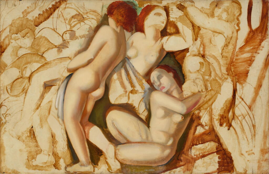 View full screen - View of Étude pour ‘Femmes au bain’.