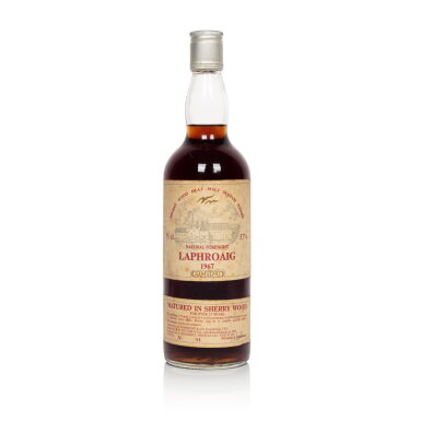 View full screen - View 1 of Lot 95. Laphroaig Samaroli 15 Year Old 57.0 abv 1967 (1 BT75).