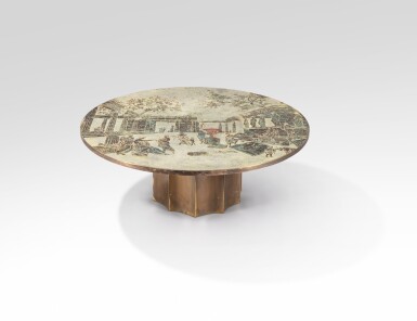 View full screen - View 1 of Lot 78. Table basse, série Chan .