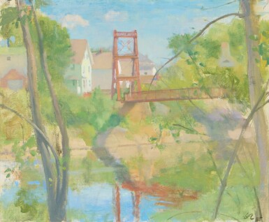 View full screen - View 1 of Lot 47. Bridge in Maine.