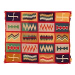 Couverture Germantown, Diné, Région des Four Corners | Diné Germantown "Sampler" Blanket, Four Corners Area