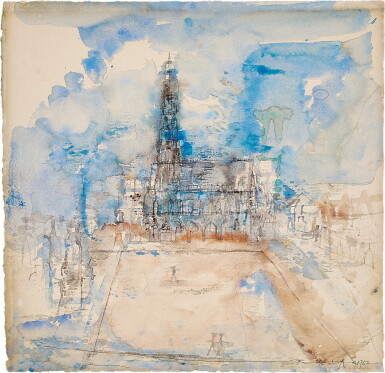 View full screen - View 1 of Lot 1043. Zao Wou-Ki 趙無極 | Sans titre 無題.