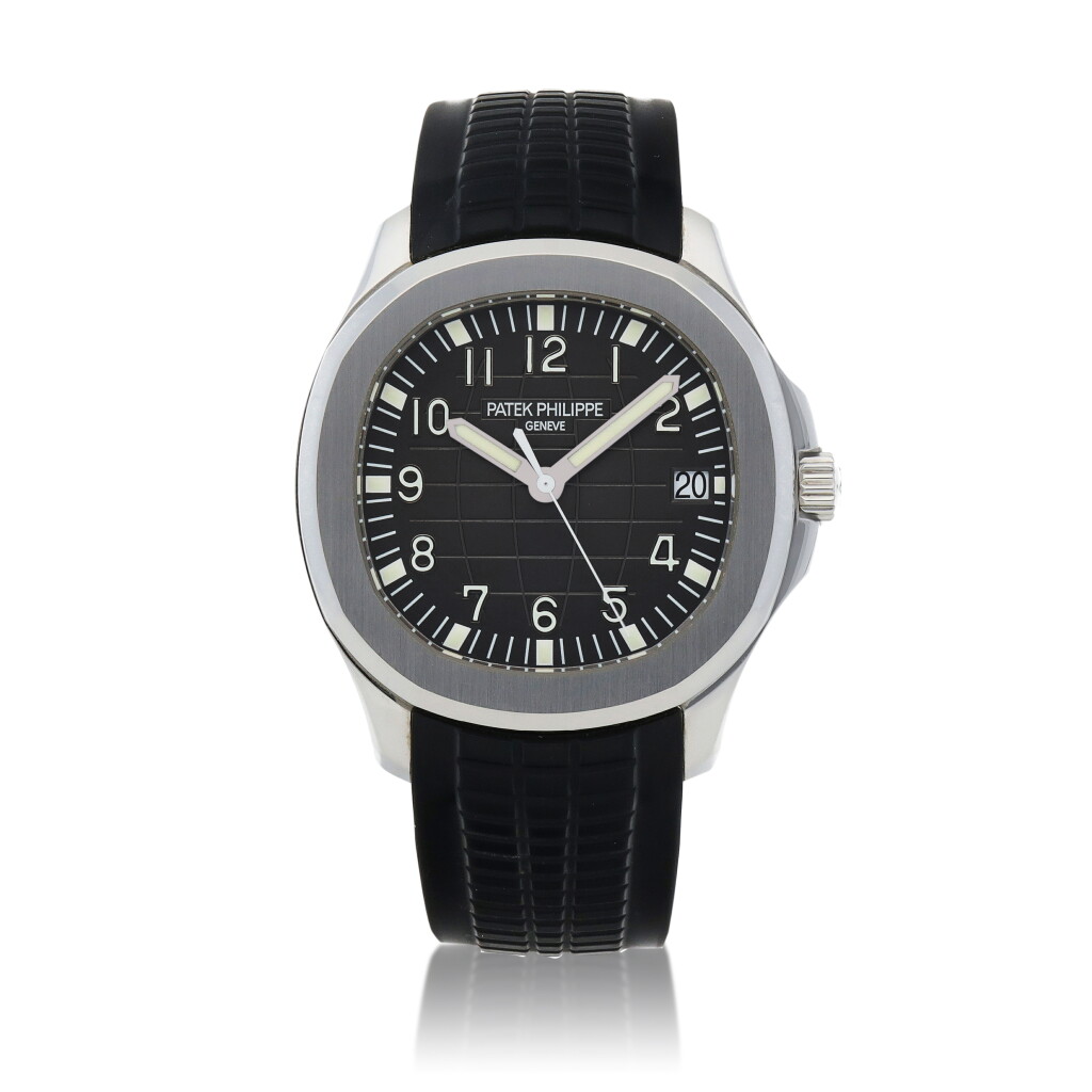 View full screen - View 1 of Lot 20. Aquanaut, Ref. 5167A Stainless steel wristwatch with date Circa 2007 百達翡麗 5167A型號「Aquanaut」精鋼腕錶備日期顯示,年份約2007.