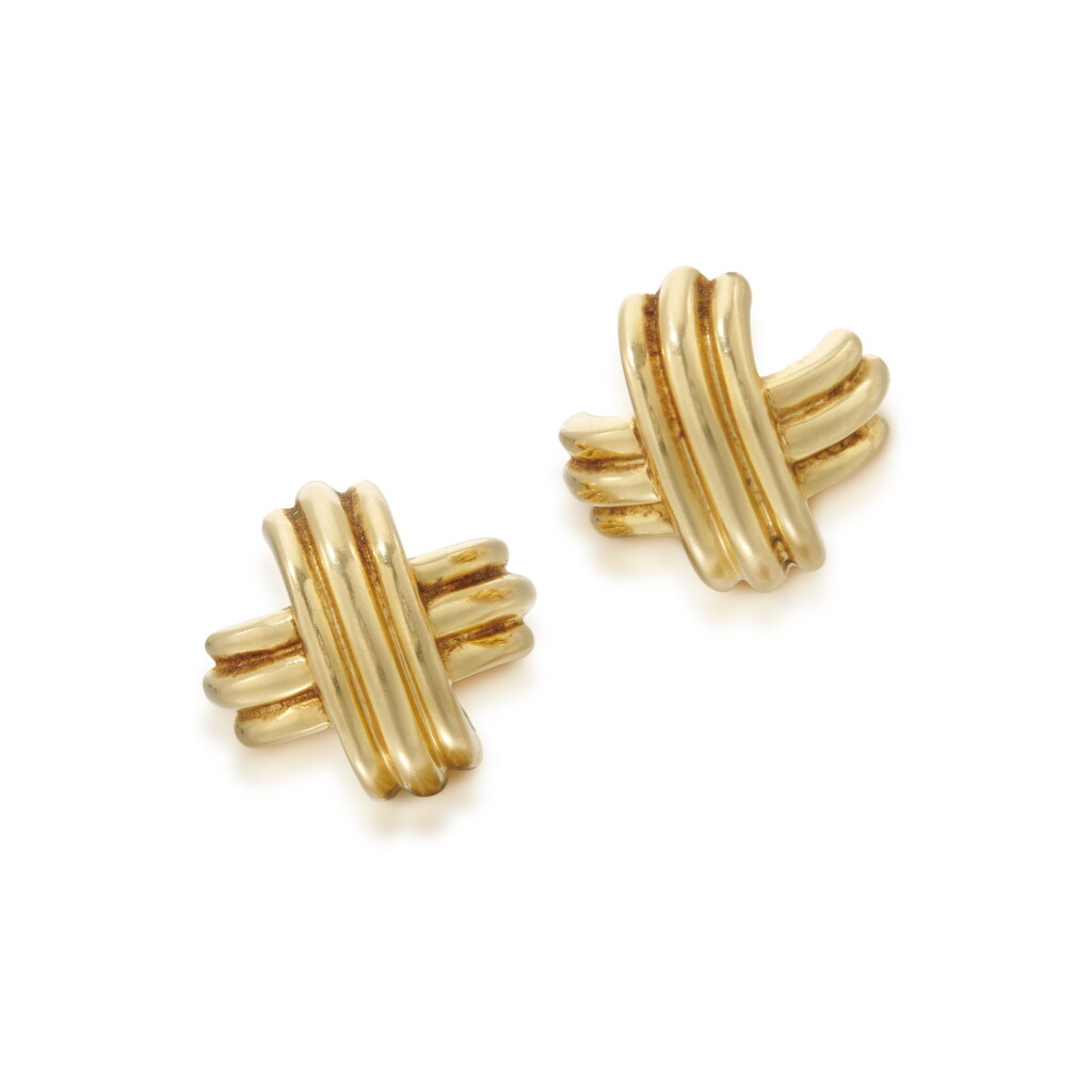 View full screen - View 1 of Lot 178. Tiffany & Co., Pair of earrings (Tiffany & Co. , Paio di orecchini).