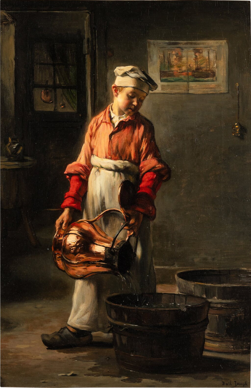 View full screen - View 1 of Lot 203. The Young Cooker.