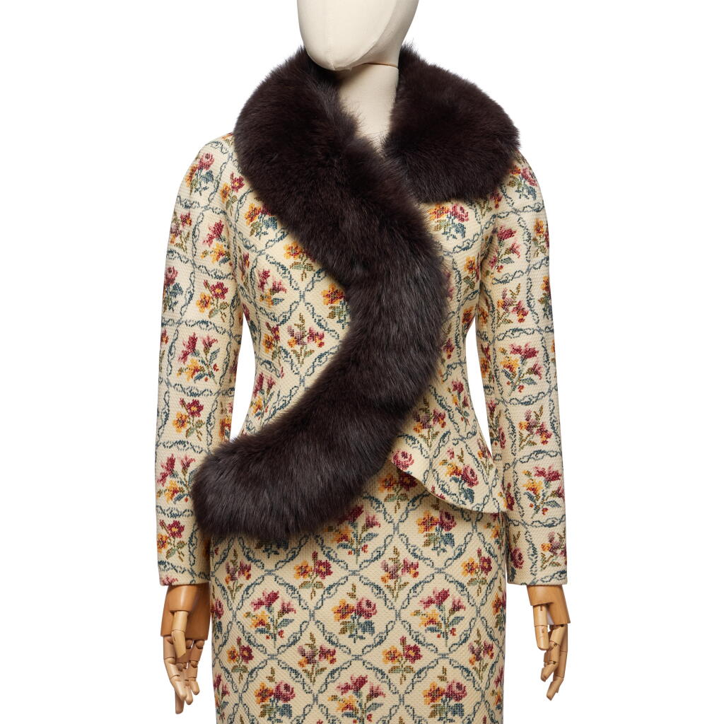 View full screen - View 1 of Lot 56. Cross Stitch Printed Suit, probably Spring-Summer 1998.