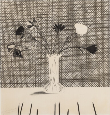 View full screen - View 1 of Lot 168. Flowers Made of Paper and Black Ink (Scottish Arts Council 120; Museum of Contemporary Art, Tokyo 114).