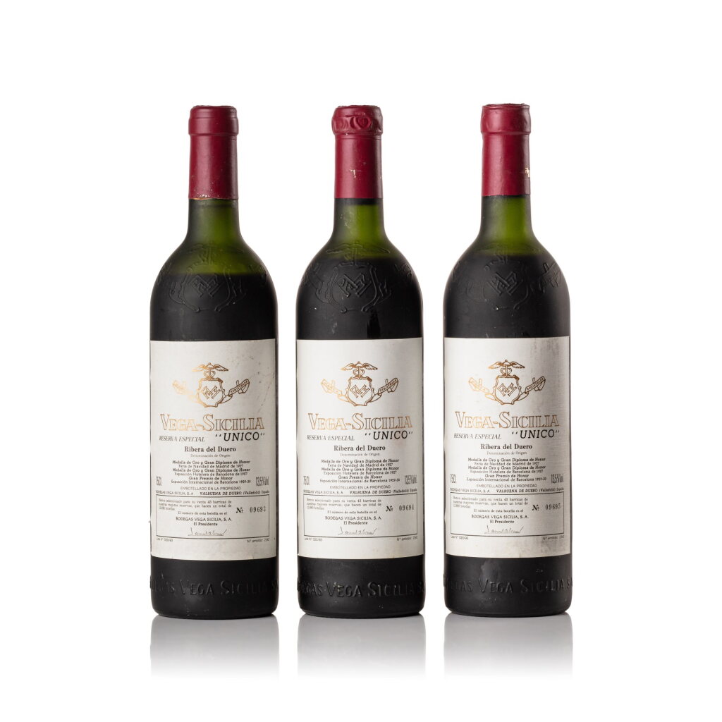 View full screen - View 1 of Lot 723. Vega Sicilia 'Unico', Reserva Especial NV (3 BT).