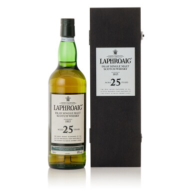 View full screen - View 1 of Lot 258. Laphroaig 25 Year Old 40.0 abv NV (1 BT70).