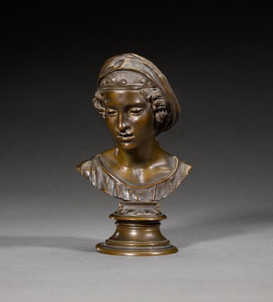 View full screen - View 1 of Lot 46. Bust of the Madonnina del Grappa.