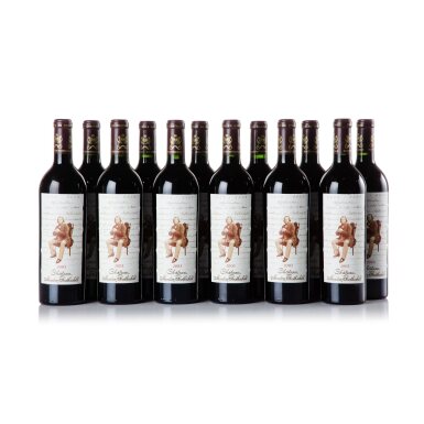 View full screen - View 1 of Lot 1291. Château Mouton Rothschild 2003 (12 BT).