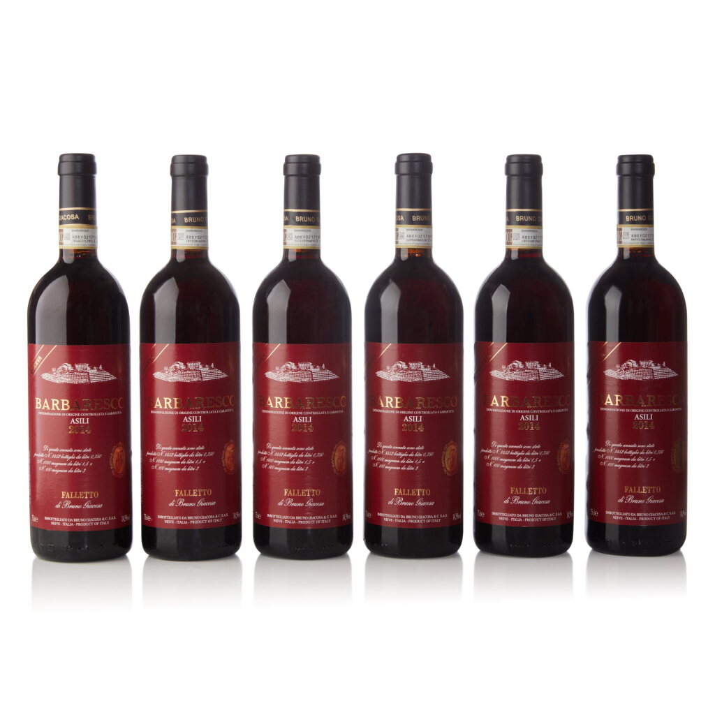 View full screen - View 1 of Lot 276. Barbaresco, Asili Falletto 2014 Bruno Giacosa (6 BT).