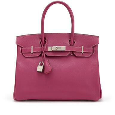 View full screen - View 1 of Lot 65. Limited Edition Tosca Epsom Candy Birkin 30 Palladium Hardware, 2013.