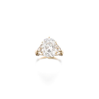 View full screen - View 1 of Lot 516. Diamond ring | 鑽石戒指.