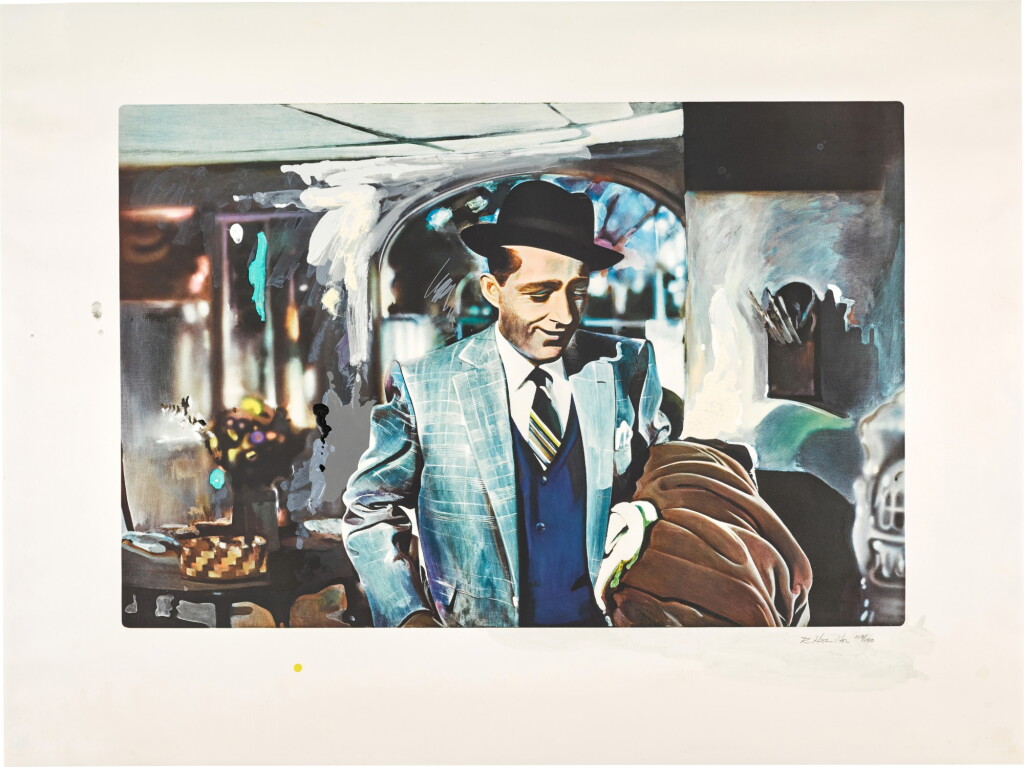 View full screen - View 1 of Lot 66. RICHARD HAMILTON | I'M DREAMING OF A BLACK CHRISTMAS (L. 82).