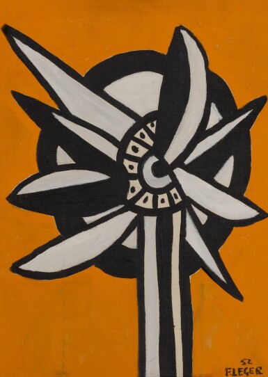 View full screen - View 1 of Lot 209. Une Fleur et une roue.