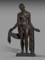 Draped Woman (Fragment from “Woman and Gazelles”)