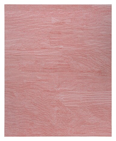 View full screen - View 1 of Lot 11. JENNIFER GUIDI | UNTITLED (FIELD SF #4, RED AND LILAC).