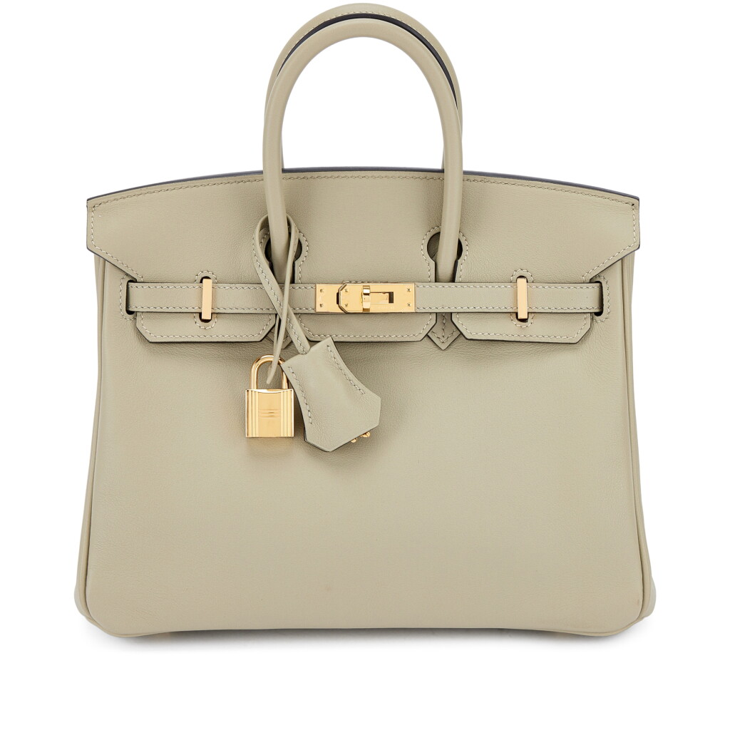 View full screen - View 1 of Lot 649. Sauge Swift Birkin 25 Gold Hardware, 2017.