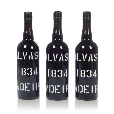 View full screen - View 1 of Lot 508. Malvasia 1834 Barbeito (3 BT).