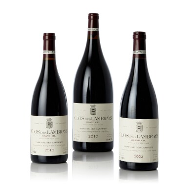 View full screen - View 1 of Lot 7266. Clos des Lambrays 2002 Domaine des Lambrays (2 BT) .