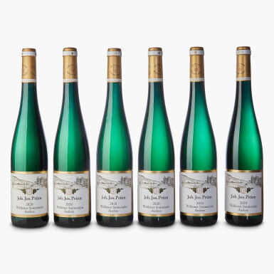View full screen - View 1 of Lot 584. Wehlener Sonnenuhr Riesling Auslese Goldkapsel 2020 J. J. Prüm (12 BT).