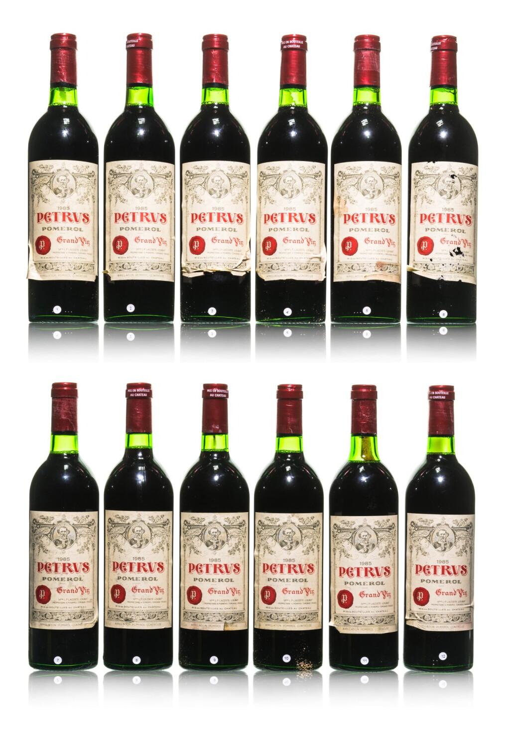 View full screen - View 1 of Lot 67. Petrus 1985 (12 BT).