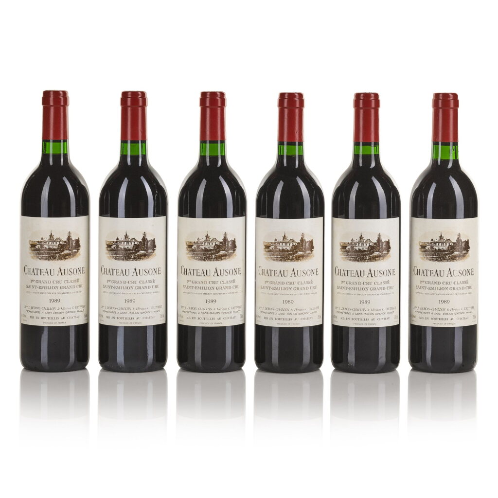 View full screen - View 1 of Lot 128. Château Ausone 1989 (12 BT).