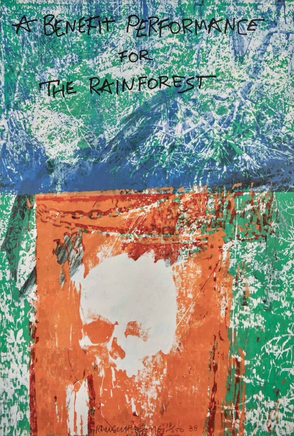 View full screen - View 1 of Lot 125. Robert Rauschenberg | Commemorating the Dead.