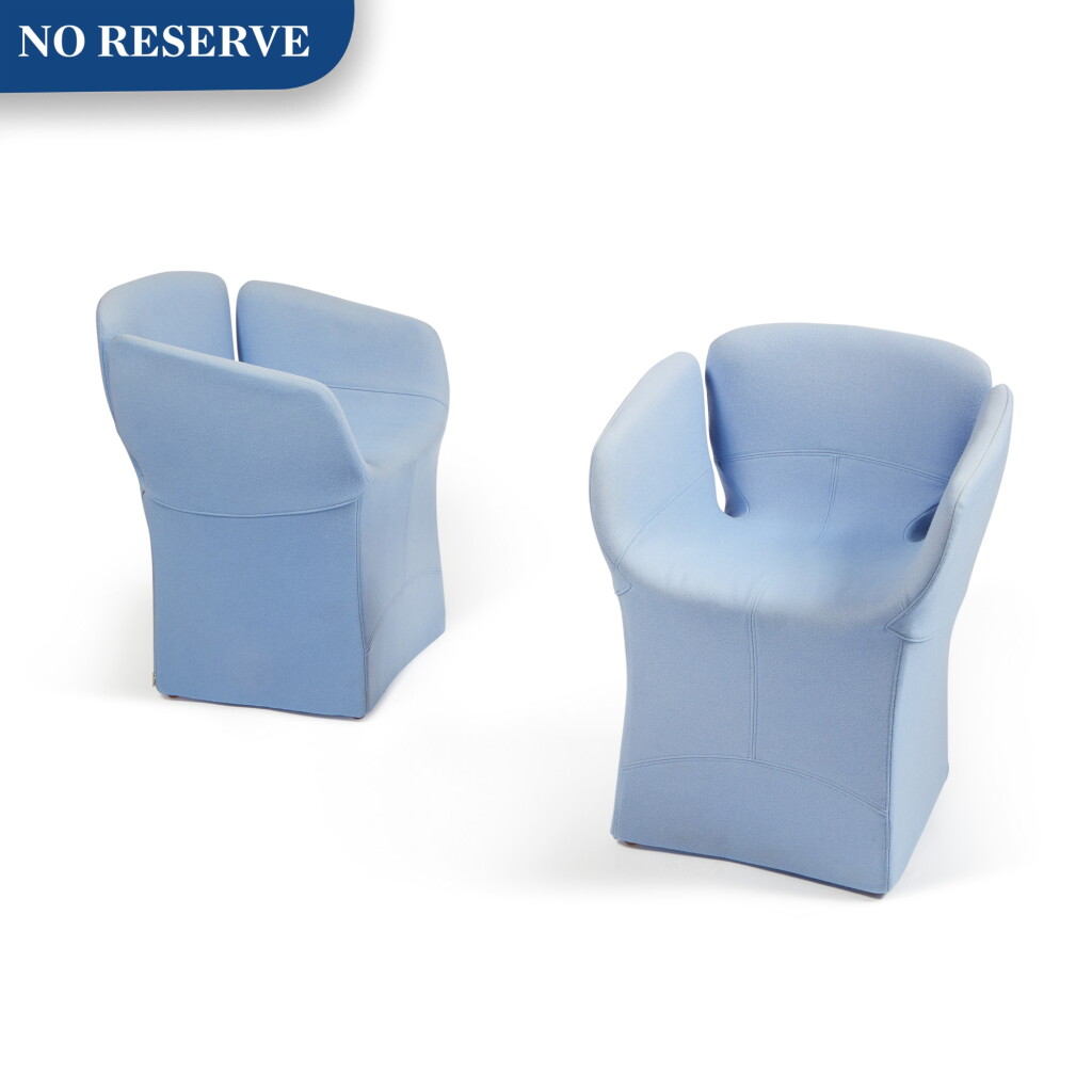 View full screen - View 1 of Lot 289. Pair of "Bloomy" Armchairs.