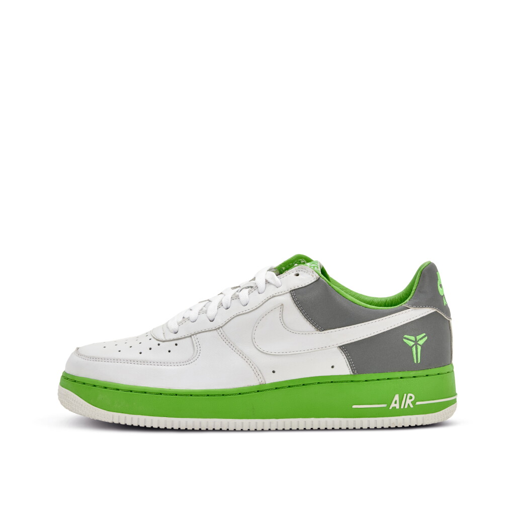 View full screen - View 1 of Lot 46. Kobe Bryant Nike Air Force 1 “Reflective” | Size 12.