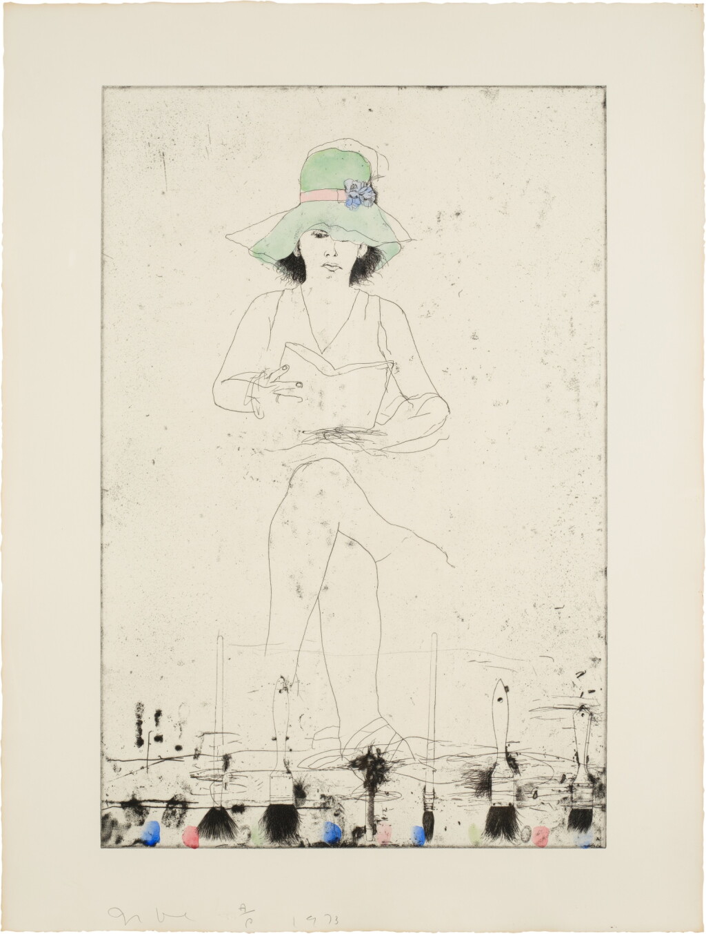 View full screen - View 1 of Lot 753. Watercolor Marks (Williams College 163).