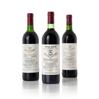 View full screen - View 1 of Lot 557. Vega Sicilia 'Unico' 1974 (2 BT).