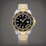 GMT-Master II, Reference 116713LN | A brand new yellow gold and stainless steel dual time zone wristwatch with date and bracelet, Circa 2011 | 勞力士 | GMT-Master II 型號116713LN | 全新黃金及精鋼兩地時間鏈帶腕錶,備日期顯示,約2011年製