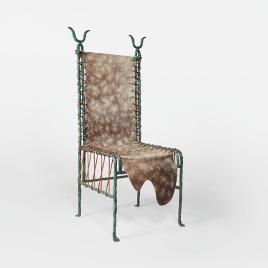 View full screen - View 1 of Lot 134. "Barbare" Chair.