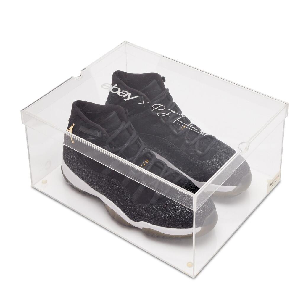 View full screen - View 1 of Lot 3. Nike Air Jordan 11 PRM 'Heiress Black Stingray' Sample | Size 14 | PJ Tucker x eBay.
