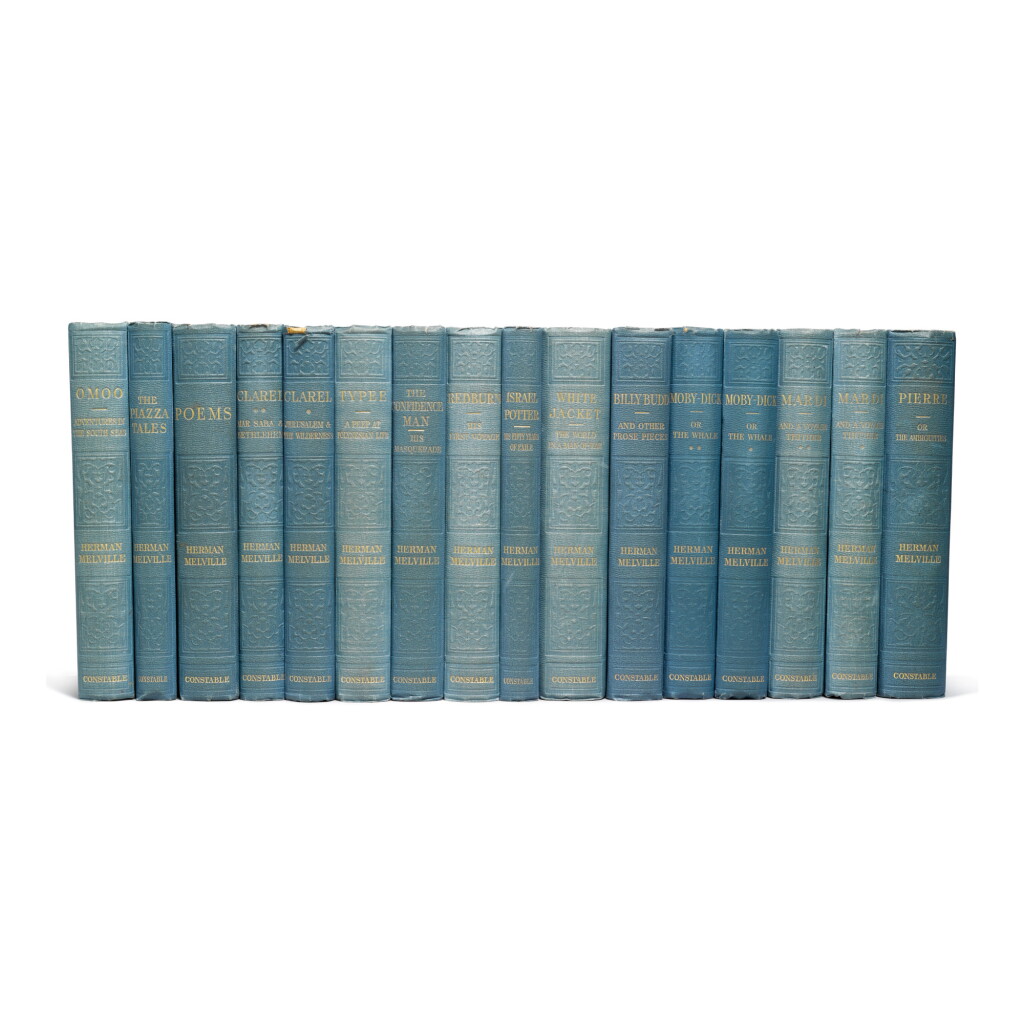 View full screen - View 1 of Lot 213. MELVILLE, HERMAN | Works. London: Constable, 1922-24.