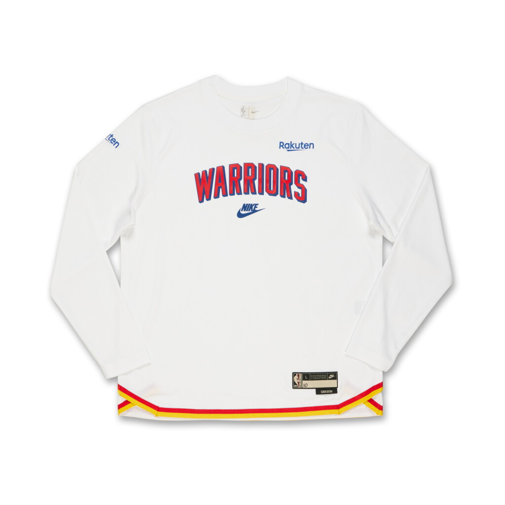 View full screen - View 1 of Lot 198. Jimmy Butler Golden State Warriors 2024-25 Game Worn Classic Edition Warmup Set .