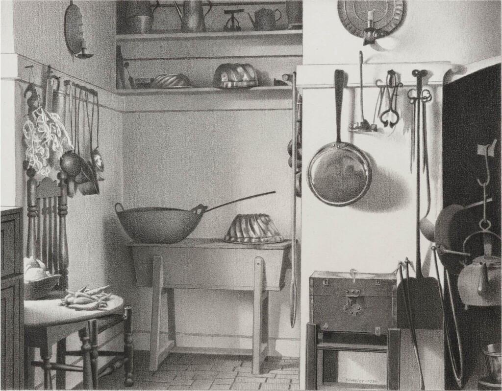 View full screen - View 1 of Lot 7. Kitchen of Governor's Palace, Williamsburg, Va..