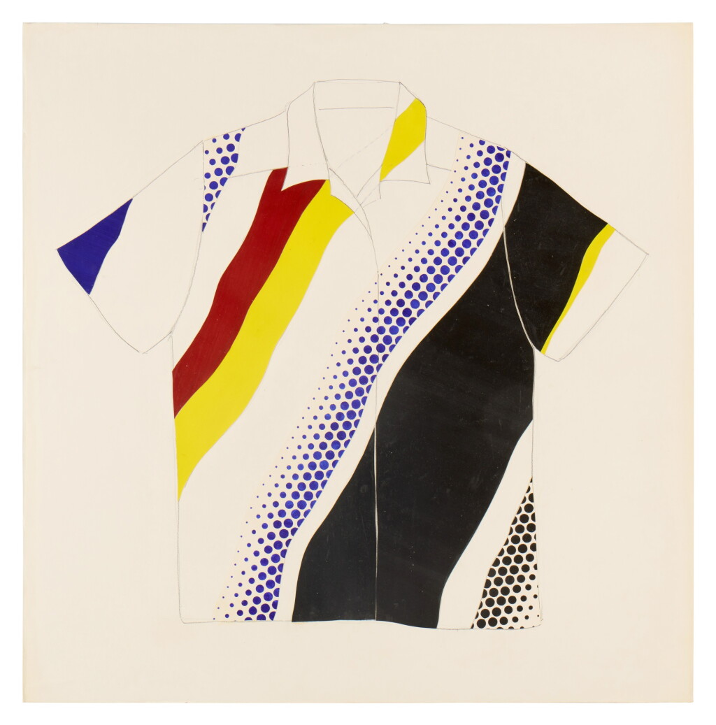 View full screen - View 1 of Lot 430. Untitled Shirt (Study).